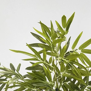 Nearly Natural Chinese Decoration Thin Wall Green Bamboo Plants Synthetic Artificial Bamboo Tree For Sale