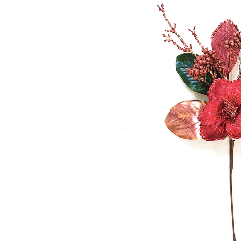 Pine needles and cones Artificial flowers 58.4cm leaves personalized Artificial leaves Hand Wrapped Floral