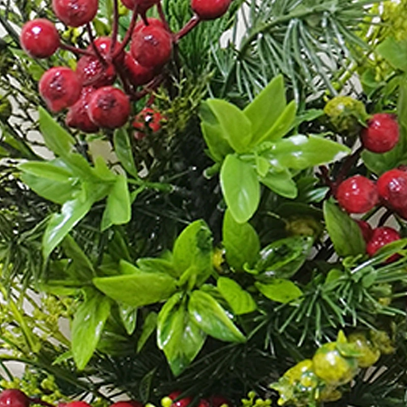 Wholesale fashion artificial spring wreath hand wrapped floral artificial wholesale flowers