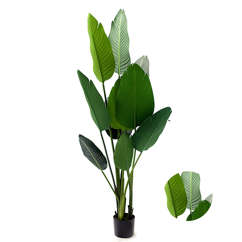 Free Samples Indoor Banana Tree Artificial Cheap Home Outdoor Decorative Banana Tree