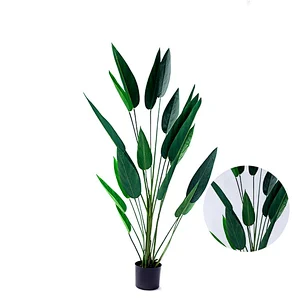 wholesale Good Quality Artificial strelitzia strelitzia  strelitzia bonsai for decoration