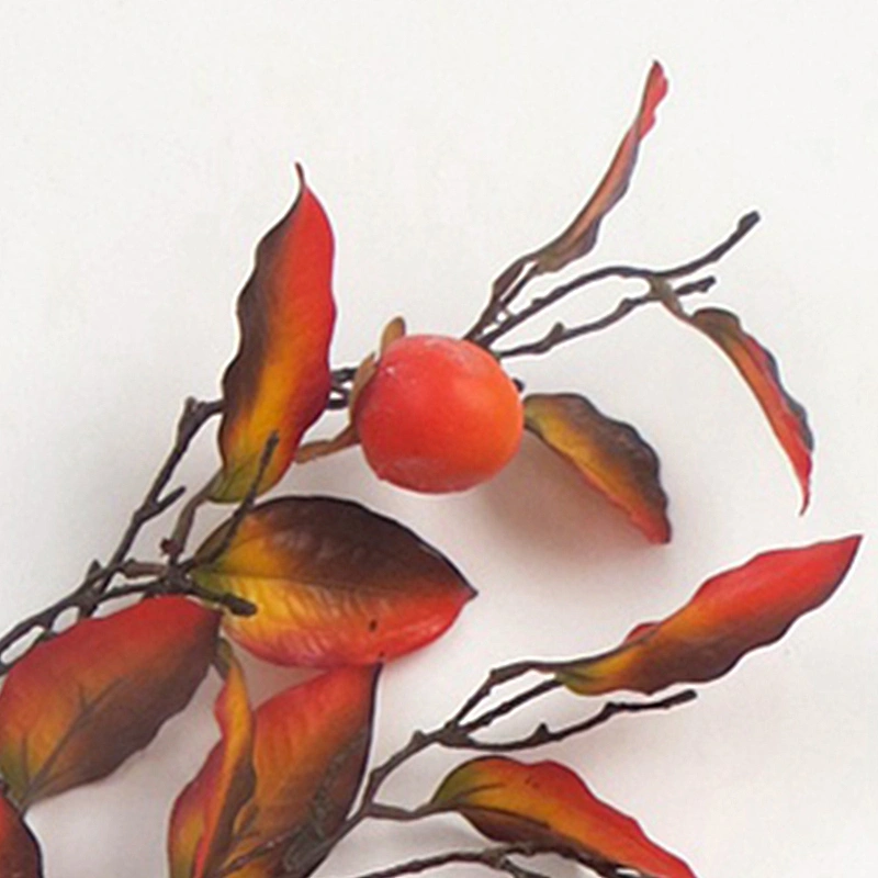 Artificial Autumn Spray Flowers 105cm Champagne Flowers Leaves Artificial Flowers For Sale