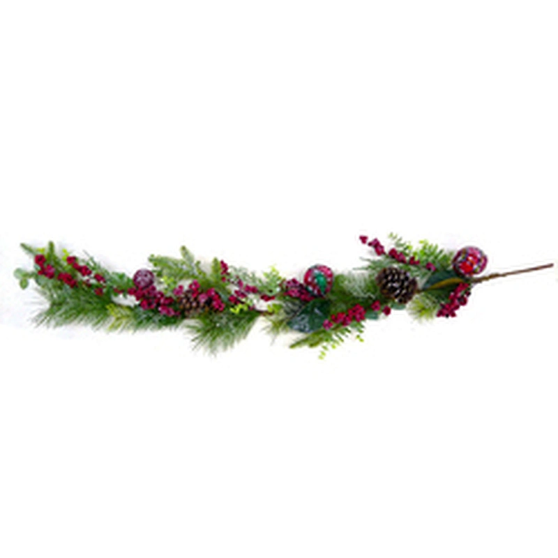 Wholesale High Quality Hanging Window Decorative Plastic Wreath For Christmas Wedding Holiday And Home-Deco