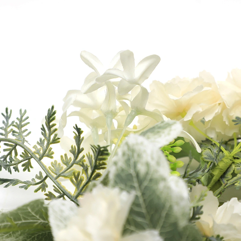 Interior decoration summer Friendly Arts And Crafts Real Touch Wreath Luxury Lavender wreath with leaves