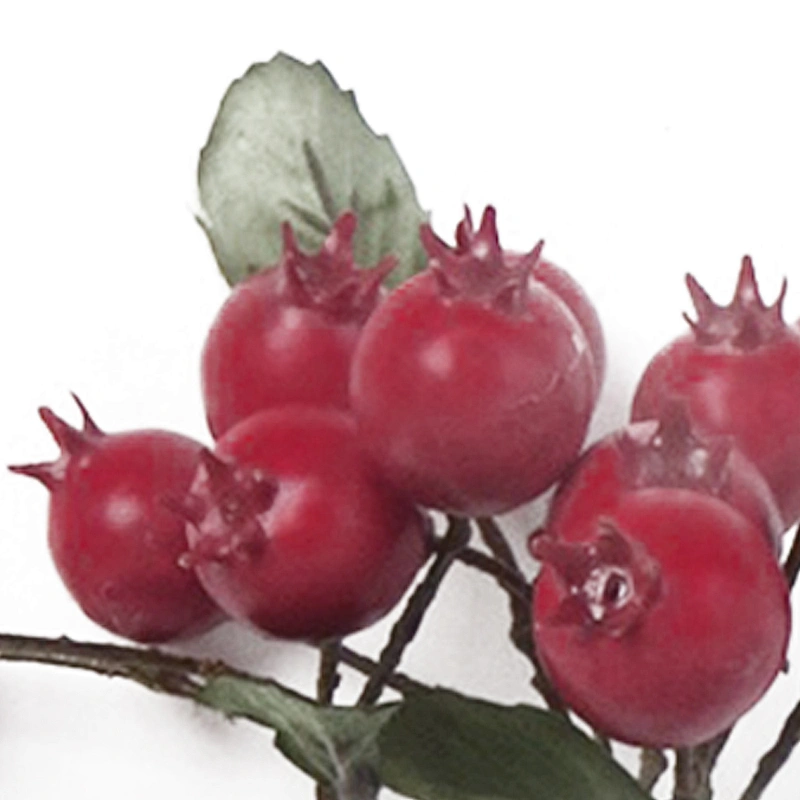 Spring new fashionable family decorative flowers cheap wholesale fruit spray artificial flowers