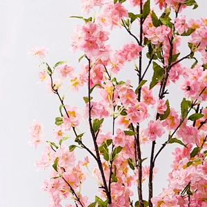 Vivid Business Office Mini Cherry Blossom Tree Artificial Cherry Blossom Tree Cherry Blossom Tree