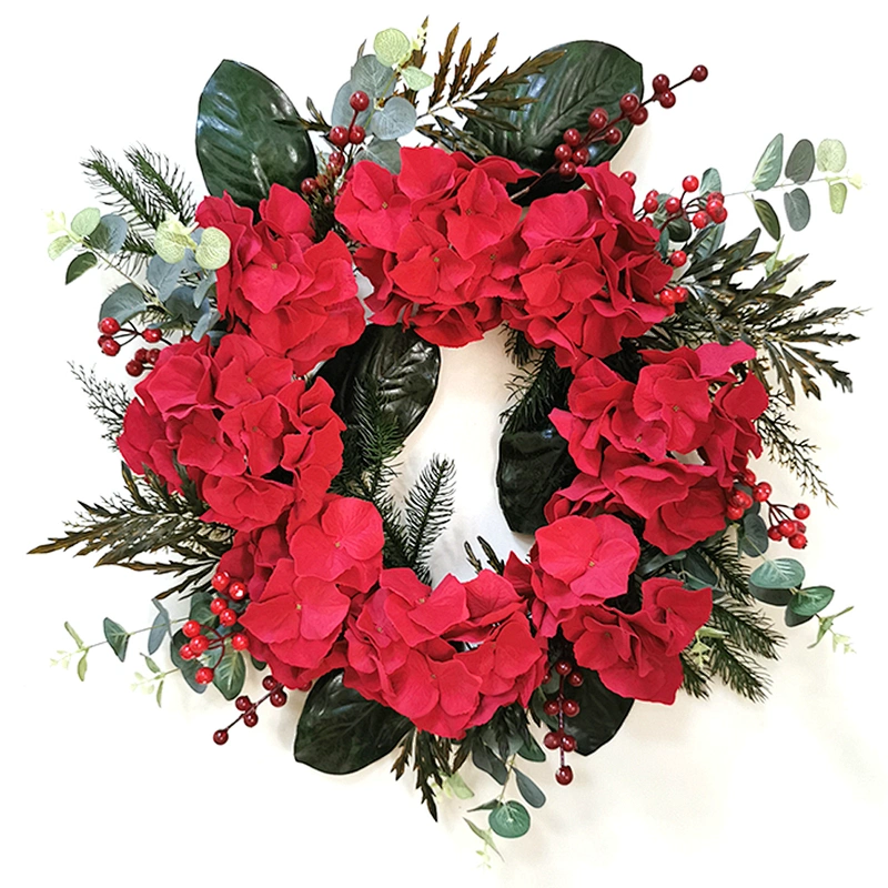 Christmas decorations Artificial flowers 60.9/33cm Arts Artificial flowers Hand Wrapped Floral