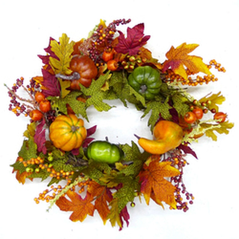 Factory Offer Supplies Decoration Realistic Christmas Artificial Wreath