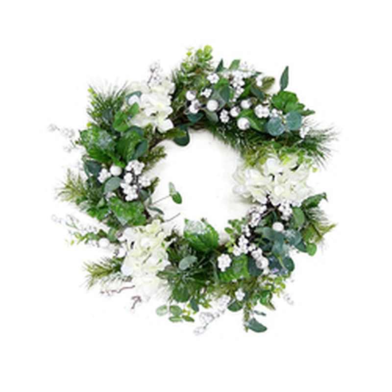 Wholesale Hot Selling Artificial Flowers Outdoor Artificial Flowers Christmas Wreaths