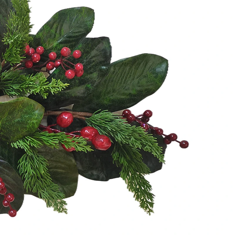 New Design Christmas decorations green leaves 91.44cm Arts And Crafts artificial leaves
