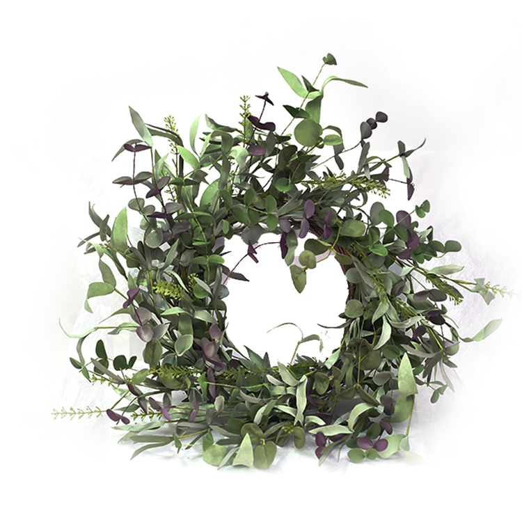 Arts And Crafts handmade Spring Eucalyptus Wreath Natural Artificial wreath decorations