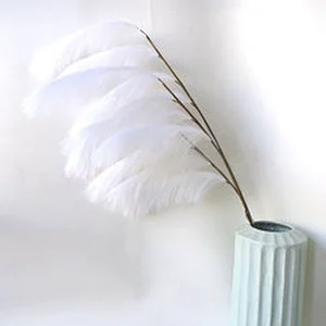 Artificial flower faux reed/artificial flower plants pampas grass dried for home decor