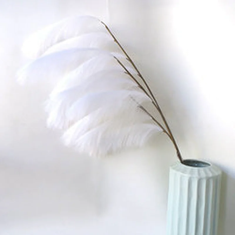 Artificial flower faux reed/artificial flower plants pampas grass dried for home decor
