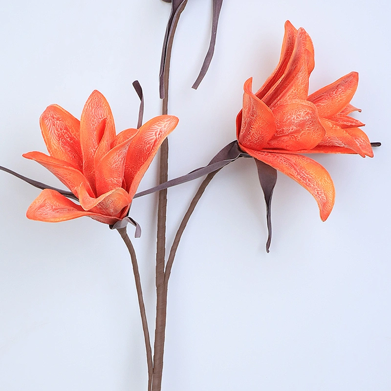 Real Touch Foam Artificial Flowers Handy Carfts Foam Blossom For Indoor Decorative
