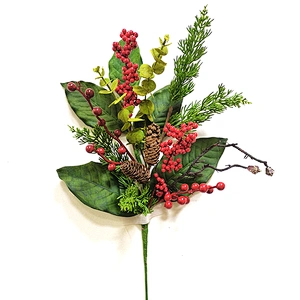 New Design Pine needles and 78.7cm leaves Arts And Crafts Hand Wrapped Floral leaves For sale