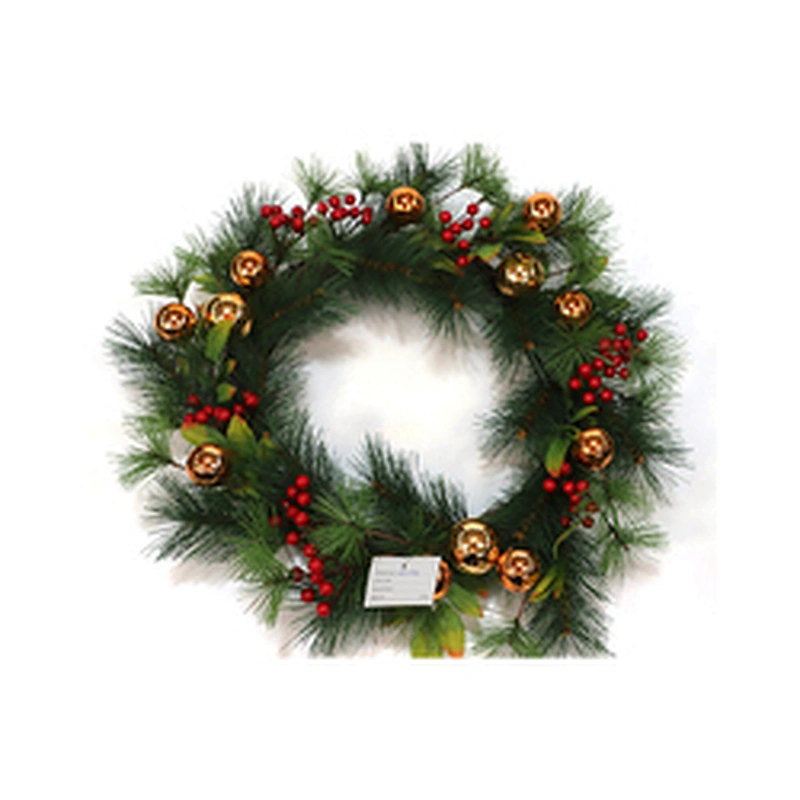 Competitive Price Window Front Door Wreath Wall Artificial Christmas Wreaths Decoration
