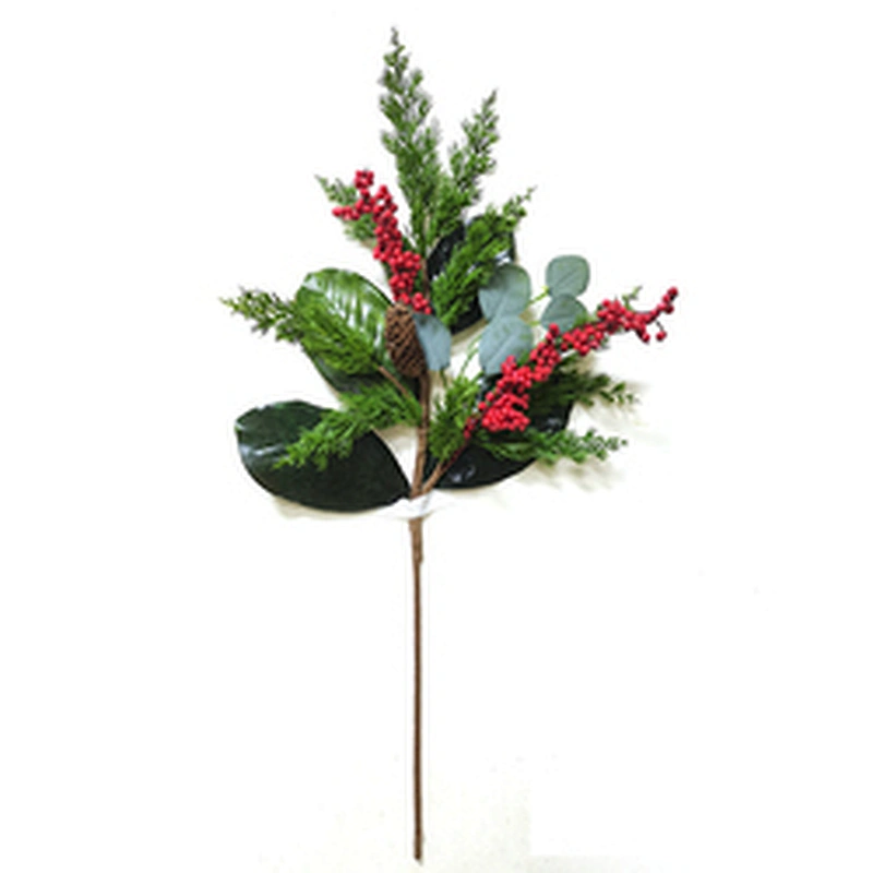 Arts And Crafts Spray with white berry artifical plant wreath 78.7cm leaves