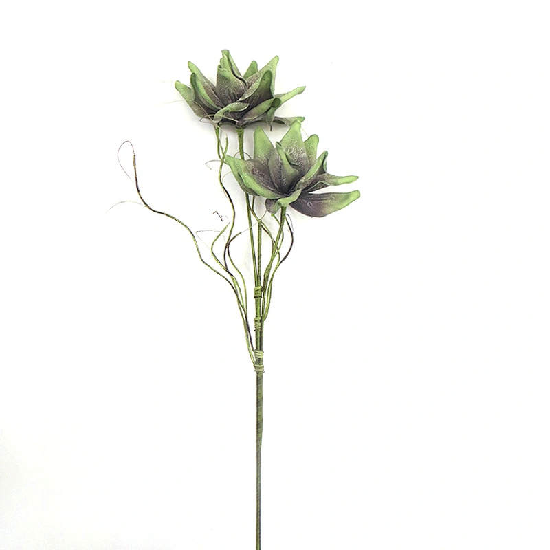 Wholesale Arts And Crafts Foam Flowers Artificial Gifts And Decorations Foam Blossom Plant With Stem