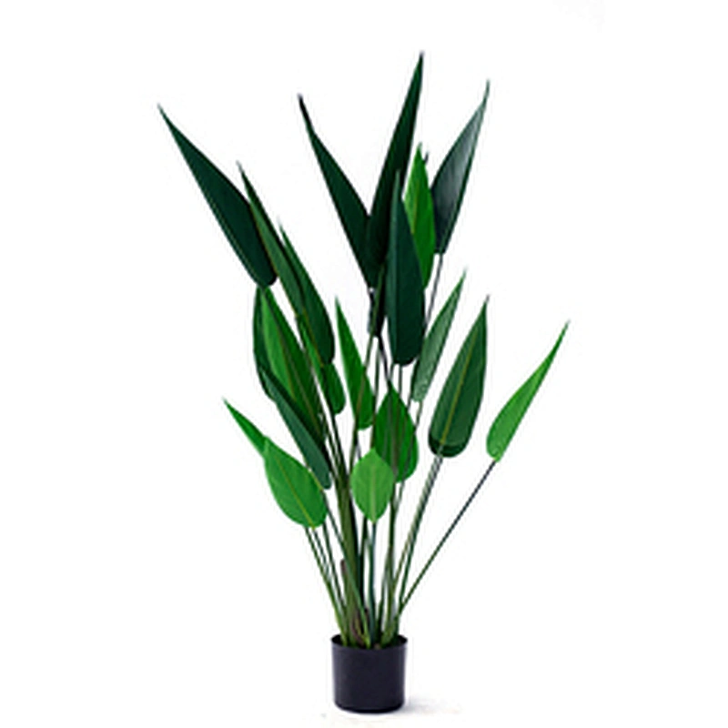 hot sale beautiful artificial strelitzia decoration indoor display artificial strelitzia plant