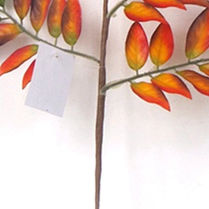 Focus on artificial flower manufacturing Hand Wrapped Floral 76cm Green Flowers Leaves Artificial Flowers For Sale