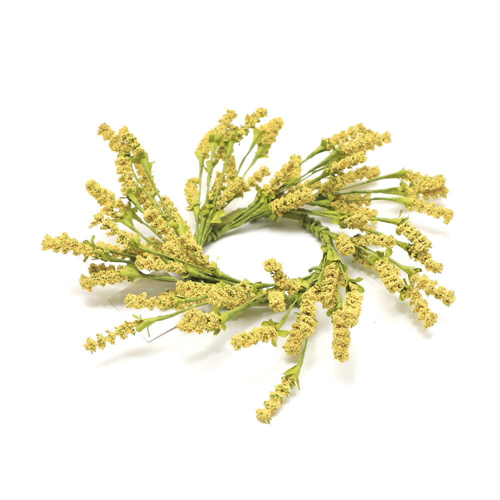Luxury Lemon Real Touch artifical plant Wreath33cm  Hand Wrapped decoration simulation wreaths