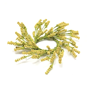 Luxury Lemon Real Touch artifical plant Wreath33cm  Hand Wrapped decoration simulation wreaths