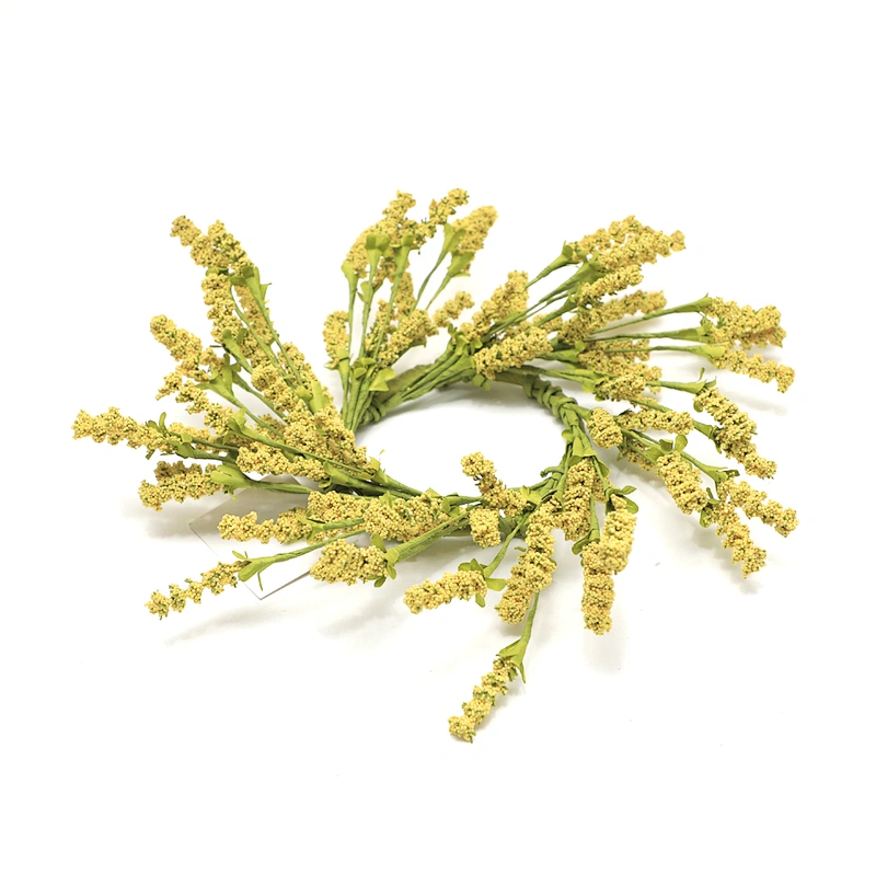 Luxury Lemon Real Touch artifical plant Wreath33cm  Hand Wrapped decoration simulation wreaths