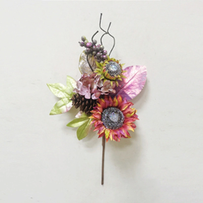 Custom sign wholesale home silk flowers artificial artificial decorative wreaths autumn decoration