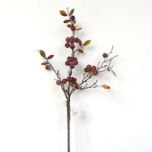 New Style Decoration Home Door Decorations 107cm Red And Yellow Artificial Flowers Artificial Wheat Spray