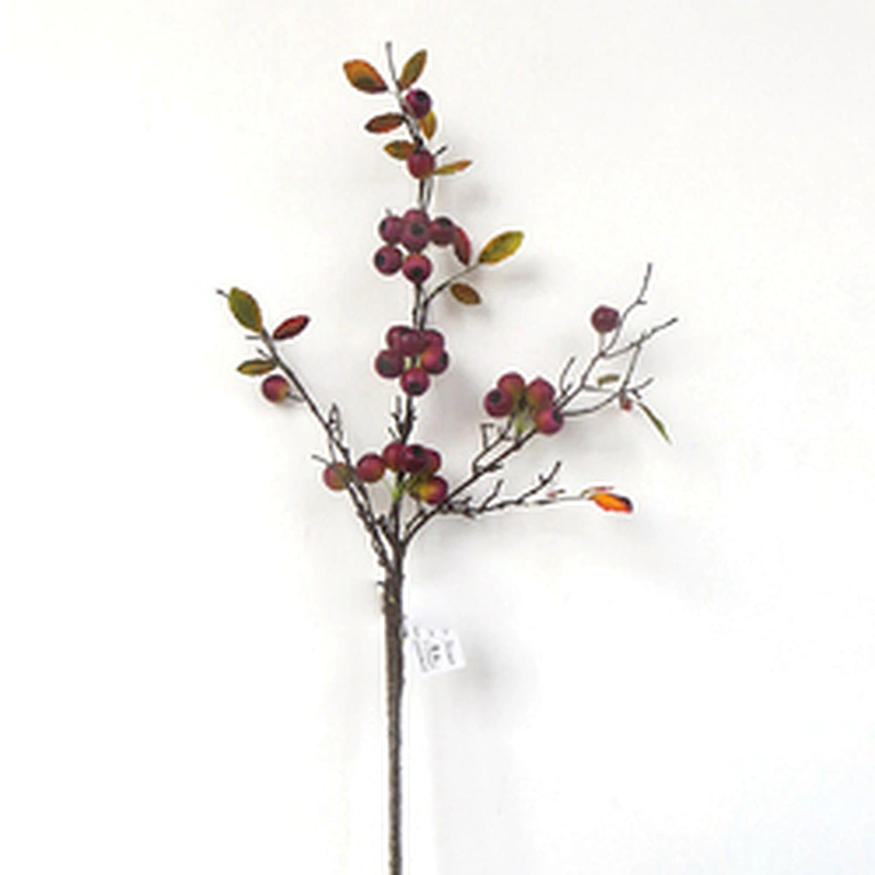 New Style Decoration Home Door Decorations 107cm Red And Yellow Artificial Flowers Artificial Wheat Spray