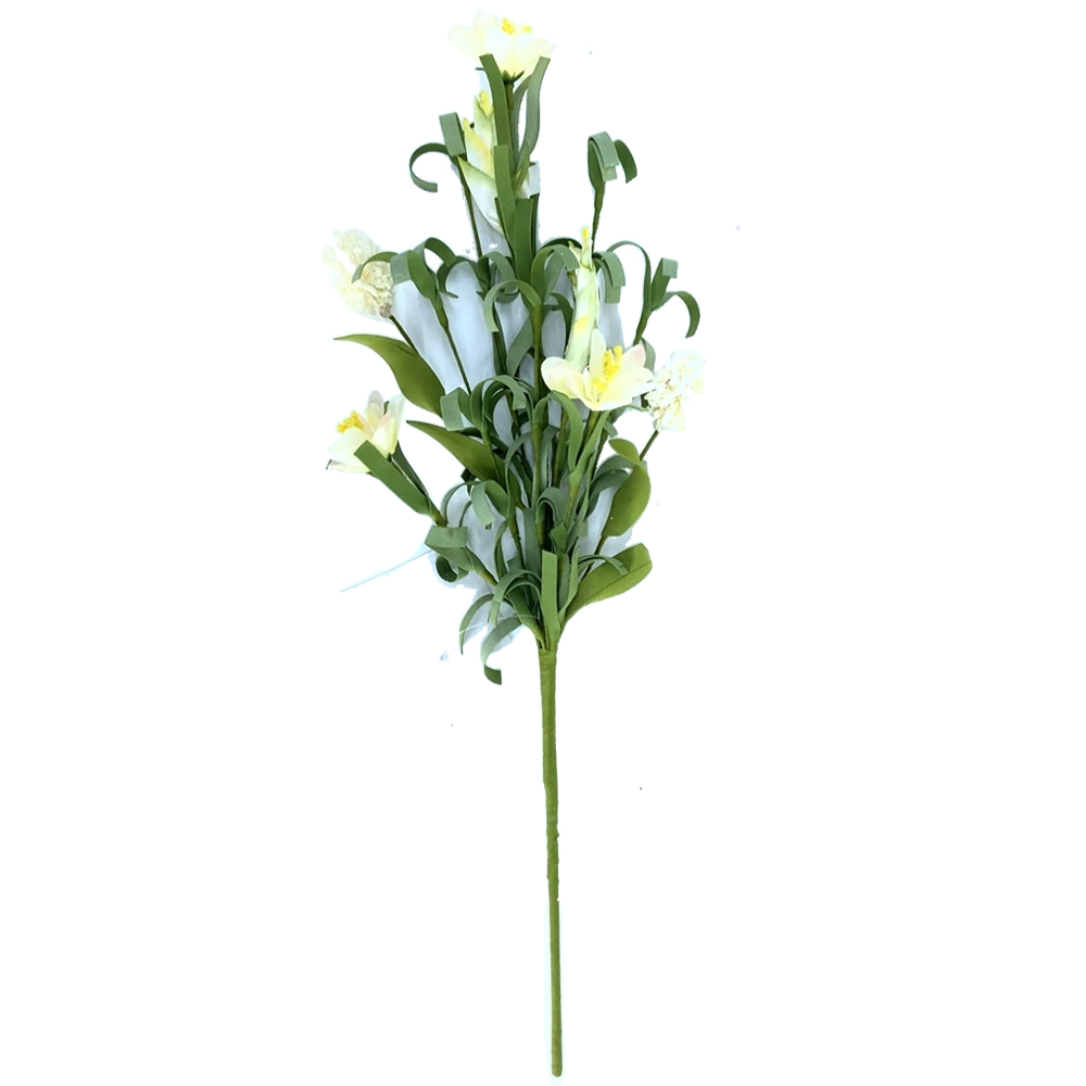 Eco Friendly personalized Real Touch Spring Flower Wreath Daisy artifical plant Wreath