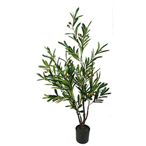 Artificial Foliace Plastic Fabric Oliver Tree Faux Ornament Plant Garden Artificial Oliver Tree