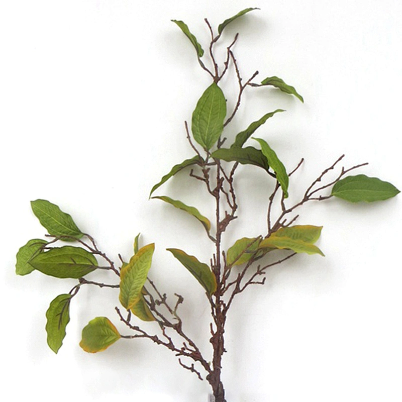High quality good supplier Latest Fashion Hand Wrapped Floral 104cm Green Flowers Leaves Artificial Flowers For Sale