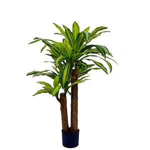 Good Quality Factory Supplier Wholesale Garden Dracaena Tree Real Touch Green Artificial Dracaena Tree