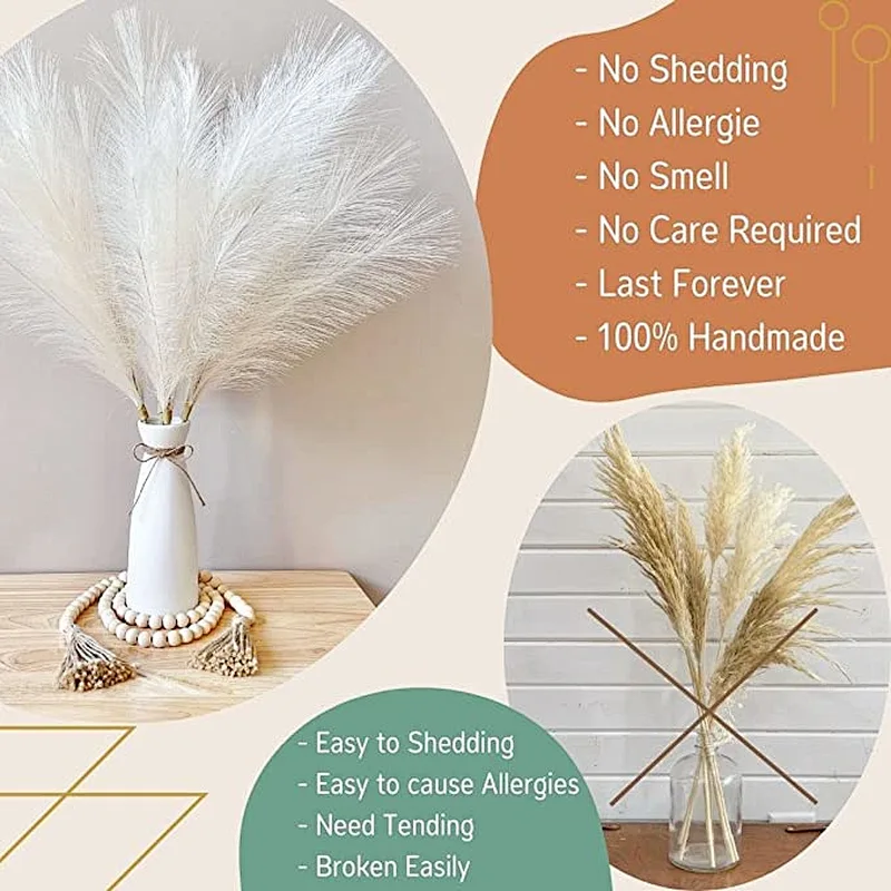 New style of decoration Plume background Home Decor Artificial Flowers Wedding Decoration Artificial Flower