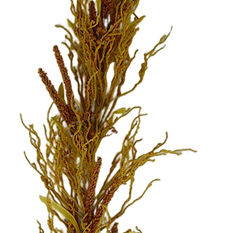 The Style Is Elegant Red And Yellow Spray flowers 160cm Autumn Home Decor Artificial Autumn Wheat