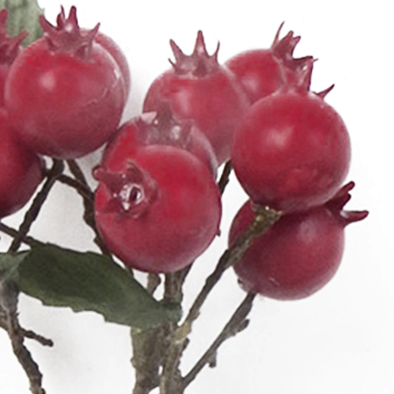 Spring new fashionable family decorative flowers cheap wholesale fruit spray artificial flowers