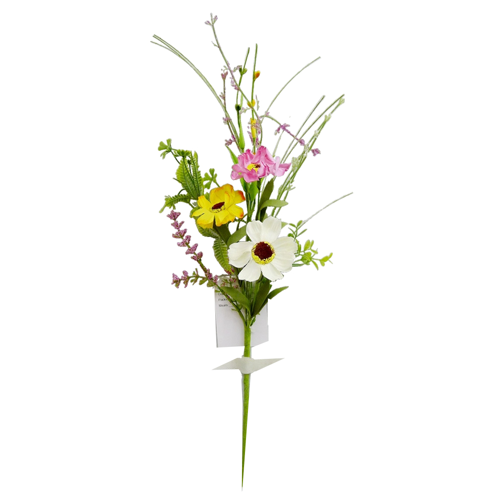 Customized Spring Flower Hand Wrapped decoration simulation wreaths artifical plant wreath Faux Flower
