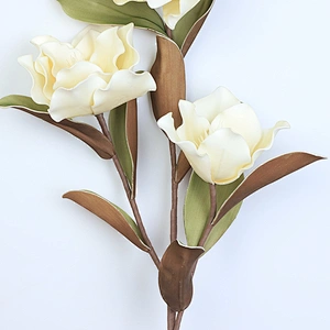 Silk Wedding Bouquet Foam Blossom Ornamental Decoration Foam Plant For Home Decoration