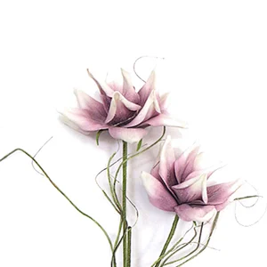 Manufacture Home Decoration arts and crafts small foam artificial flowers Handy Crafts Foam Flowers for sale