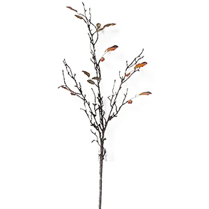Wholesale fashion warm decoration decorative flowers cheap fruit wholesale artificial flowers spray with white berry