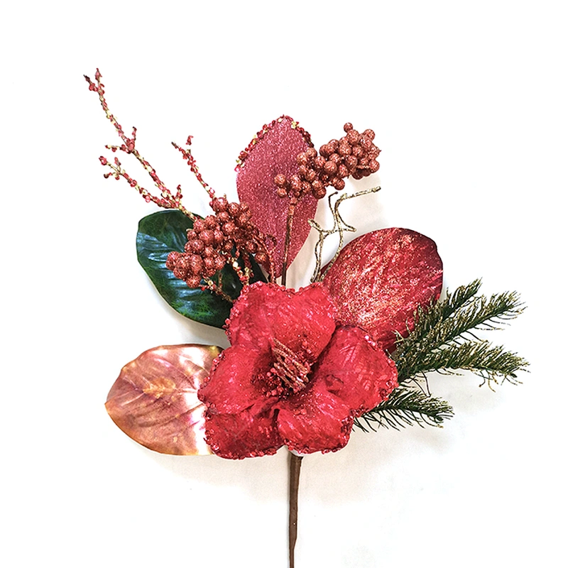 Pine needles and cones Artificial flowers 58.4cm leaves personalized Artificial leaves Hand Wrapped Floral
