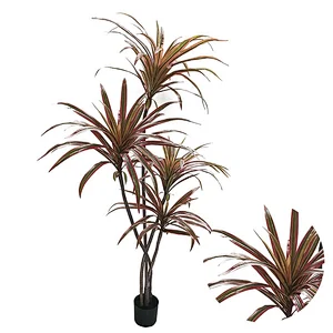 Factory price artificial dracaena plant new design greenery artificial dracaena plant for sale