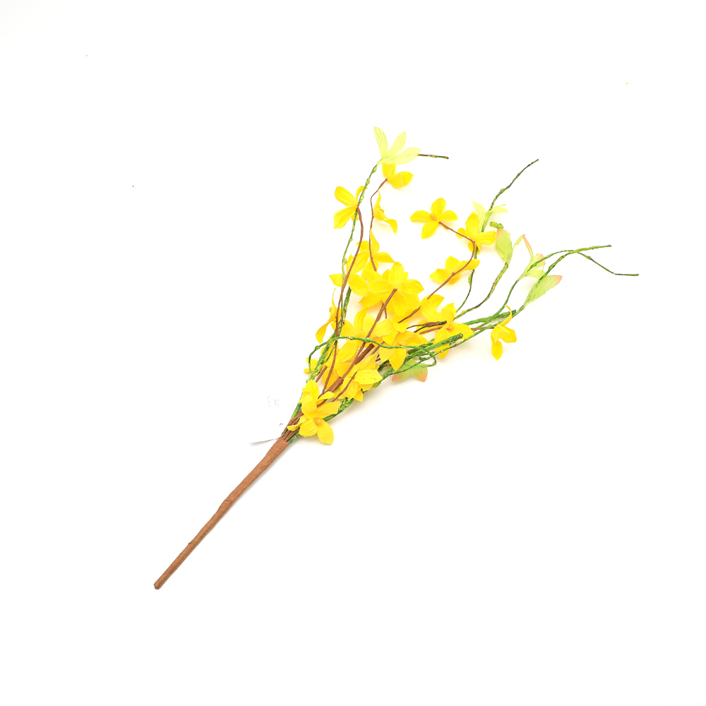 High quality good supplier 45CM Spring Flower handmade wreath Real Touch artificial Carnation wreath Faux Flower