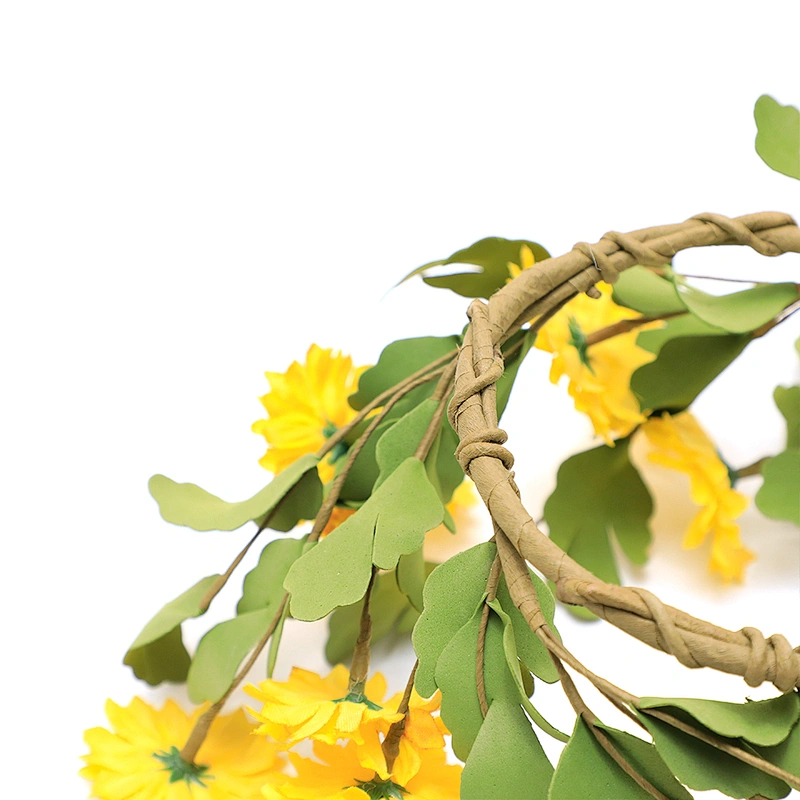 leaves by hand Spring Plant 28cm Real summer artificial flowers Hand Wrapped Floral spring