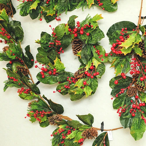 Hot Selling Hanger Wall Window Indoor Wreath For Wedding Home Christmas Decoration