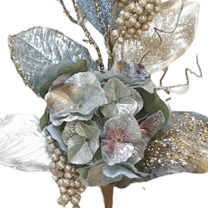 Christmas decorations Handy Carfts silvery berry plant 60.96cm Eco-Friendly artificial plant