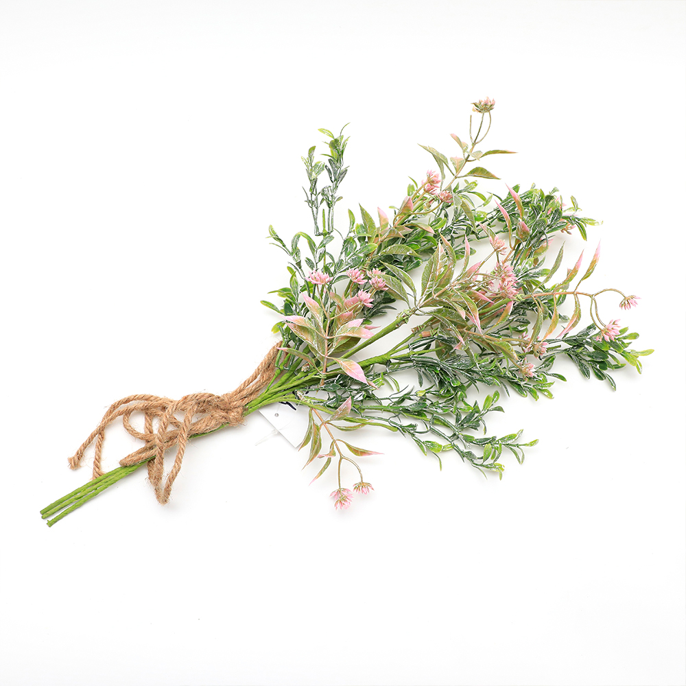 Leaves by hand Spring Plant 53cm faux flower realistic spring personalized Artificial leaves Hand Wrapped Floral spring