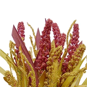 New Style Decoration Out Door Decorations 66cm Red Orange Yellow Spray Hand Wrapped Spray