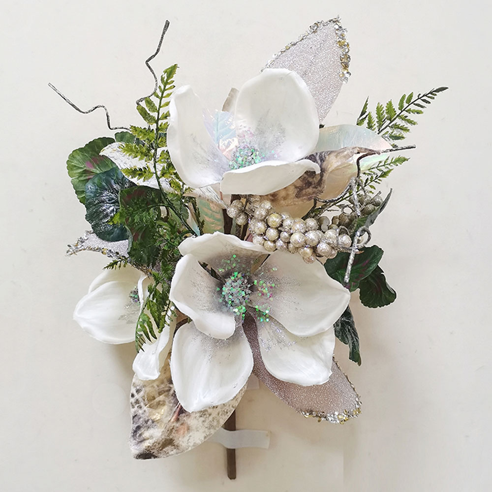 Hot sale home door decoration seven persimmons artificial flower hand wrapped artificial flower